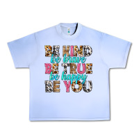 Grape Ice be kind be true be you Urban Heavy Tee - NancyCooperArtShop