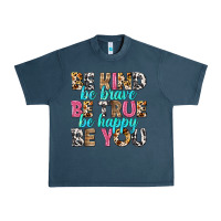 Midnight Navy be kind be true be you Urban Heavy Tee - NancyCooperArtShop