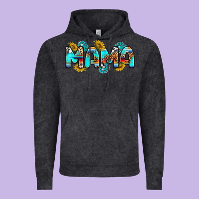 Western Mama Vintage Hoodie Designed By Ranaportraitstore