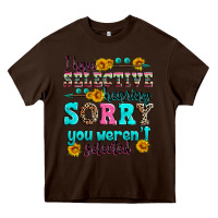 Chocolate Brown i have selective hearing sorry you weren't selecte Heavy Core Tee - Zillion Design Studio