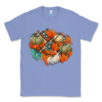 Colony Blue fall autumn patches Classic Tee - Jasminsmagicworld