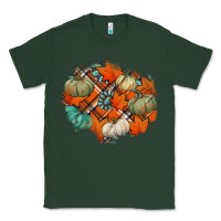 Sports Green fall autumn patches Classic Tee - Jasminsmagicworld