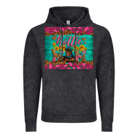 Vintage Black Rottie mom with roses Vintage Hoodie - Artiststas