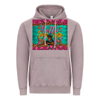 Vintage Zinc Rottie mom with roses Vintage Hoodie - Artiststas