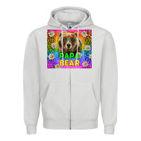 Dove Grey Western Papa Bear LGBTQ+ Tumbler Zipper Hoodie - BundleAndBundleShop