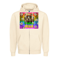 Sandshell Western Papa Bear LGBTQ+ Tumbler Zipper Hoodie - BundleAndBundleShop