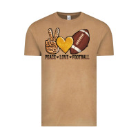 Vintage Camel peace love football Vintage Tee - AdoDesignShop