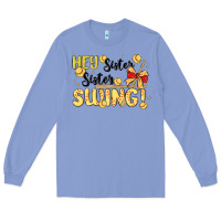 Colony Blue softball sister Long Sleeve Tee - MaliasSmallBusiness
