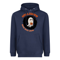 Navy Daddy Shark Boo Boo Heavyweight Hoodie - Bettercallsaul