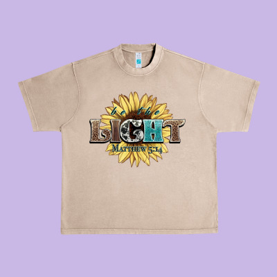 Be The Light Matthew Urban Heavy Tee Designed By Nancycooperartshop
