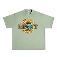 Oil Green be the light matthew Urban Heavy Tee - NancyCooperArtShop
