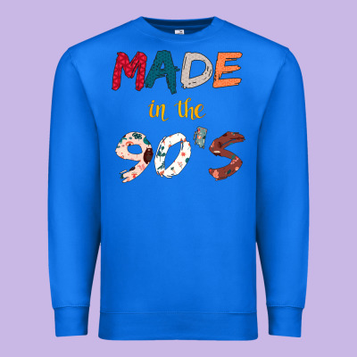 Made In The 90's Premium Sweatshirt Designed By Bettercallsaul