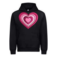 Black sweet heart olivia Urban Hoodie - OliviaCreatesArt