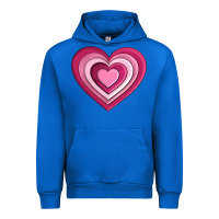 Cobalt sweet heart olivia Urban Hoodie - OliviaCreatesArt