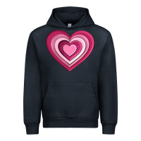 Navy sweet heart olivia Urban Hoodie - OliviaCreatesArt