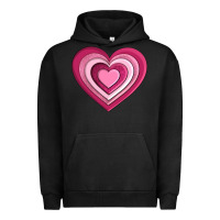 Pigment Black sweet heart olivia Urban Hoodie - OliviaCreatesArt