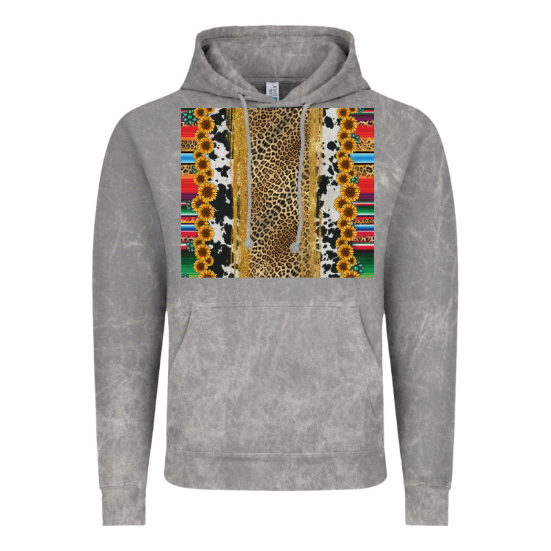 Western Serape Cowhide Vintage Hoodie by Jasminsmagicworld | Teevron