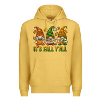 Antique Gold It's Fall Y'all Premium Hoodie - texasbilliewilder