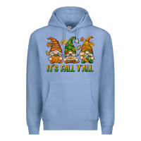 Colony Blue It's Fall Y'all Premium Hoodie - texasbilliewilder