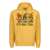 Mustard It's Fall Y'all Premium Hoodie - texasbilliewilder