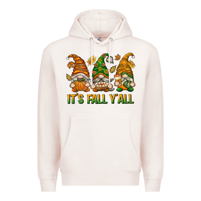 It's Fall Y'all Premium Hoodie by texasbilliewilder | Teevron