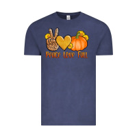 Vintage Denim peace love fall Vintage Tee - AdoDesignShop