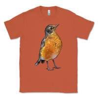 Copper American Robin Bird Classic Tee - LillyAllenDesigns