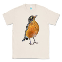 Natural American Robin Bird Classic Tee - LillyAllenDesigns