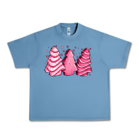 Pebble Blue pink Christmas cakes Urban Heavy Tee - Jasminsmagicworld