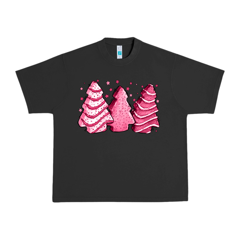 Pink Christmas Cakes Urban Heavy Tee by Jasminsmagicworld | Teevron