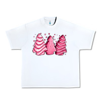 White pink Christmas cakes Urban Heavy Tee - Jasminsmagicworld