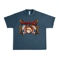Midnight Navy baseball mom Urban Heavy Tee - AdoDesignShop