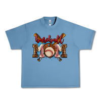 Pebble Blue baseball mom Urban Heavy Tee - AdoDesignShop