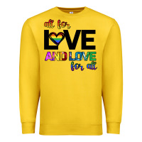 Lemon All For Love And Love For All Premium Sweatshirt - Bettercallsaul