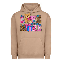 Pigment Burro love you more olivia Urban Hoodie - OliviaCreatesArt