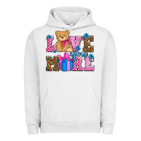 Pigment Lunar Rock love you more olivia Urban Hoodie - OliviaCreatesArt