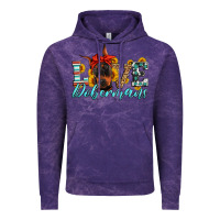 Cloud Purple love dobermans Vintage Hoodie - Artiststas