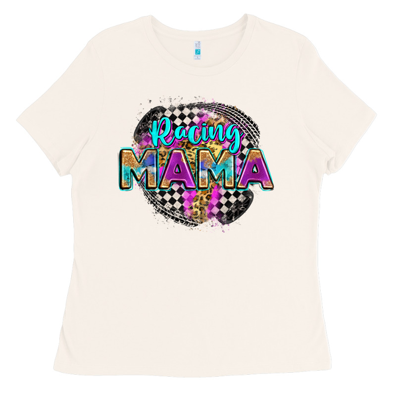 Racing Mama Ladies Tee by Zillion Design Studio | Teevron