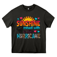 Asphalt sunshine mixed with a little hurricane Heavy Core Tee - Zillion Design Studio