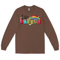 Chestnut i am enough lgbt Long Sleeve Tee - MaliasSmallBusiness