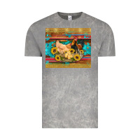 Cloud Rock western coop animals farm chicken chick rooster sunflowers wooden sera Vintage Tee - Artiststas