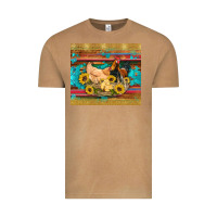 Vintage Camel western coop animals farm chicken chick rooster sunflowers wooden sera Vintage Tee - Artiststas