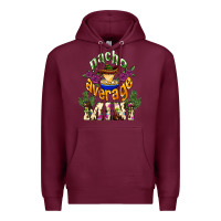 Burgundy Nacho average Mini Premium Hoodie - NancyCooperArtShop