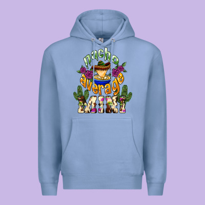Nacho Average Mini Premium Hoodie Designed By Nancycooperartshop