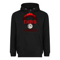Black Dibs On The Coach Baseball Heavyweight Hoodie - Bettercallsaul