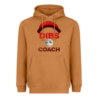 Meerkat Dibs On The Coach Baseball Heavyweight Hoodie - Bettercallsaul
