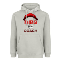 Moon Dust Dibs On The Coach Baseball Heavyweight Hoodie - Bettercallsaul