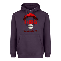 Plum Dibs On The Coach Baseball Heavyweight Hoodie - Bettercallsaul
