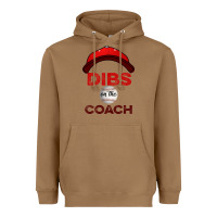 Toasted Coconut Dibs On The Coach Baseball Heavyweight Hoodie - Bettercallsaul