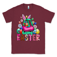 Burgundy Easter Classic Tee - CowhideDigitalArt